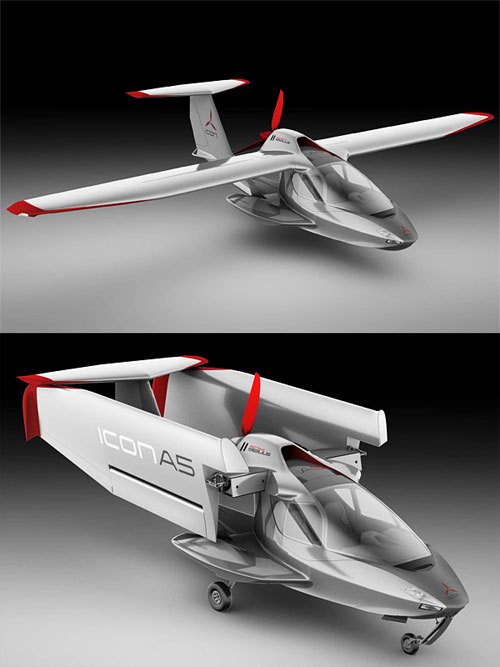 500x667 Icon Carbon Fiber Amphibious Airplane A Revolution In Flying