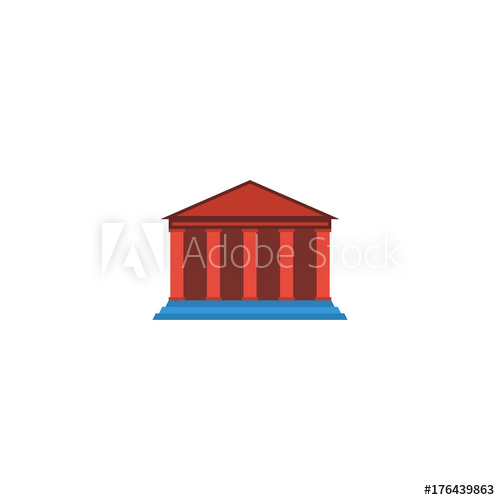 500x500 Flat Icon Academy Element Vector Illustration Of Flat Icon