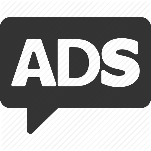 512x512 Ad, Ads, Advertisement, Advertising, Banner, Marketing, Promotion Icon