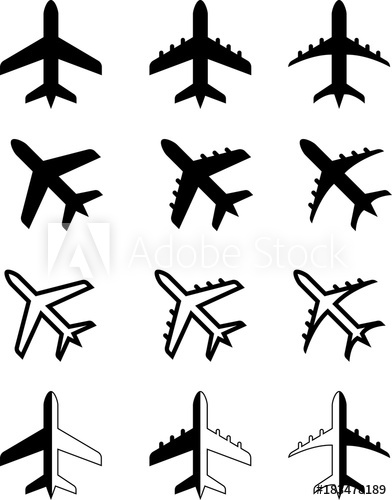 392x500 Airplane Icon, Aeroplane Icon Design Collection