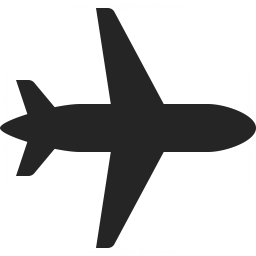 256x256 Airplane Icon Iconexperience