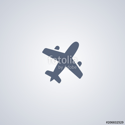 500x500 Airplane Icon, Aeroplane Icon And Airport Icon Stock Image