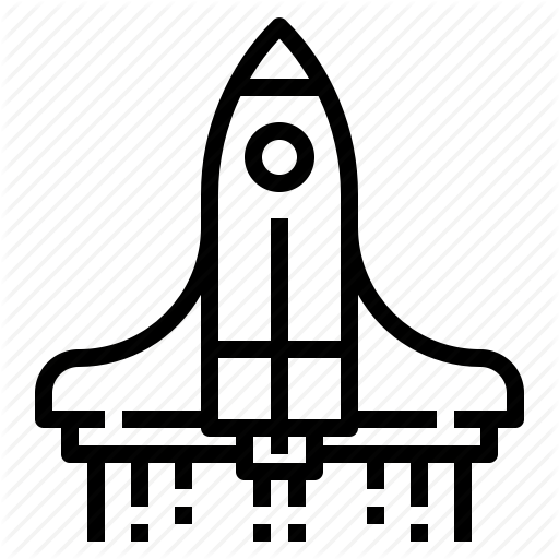 512x512 Aerospace, Astronautic, Cosmos, Launch, Rocket, Spaceship Icon