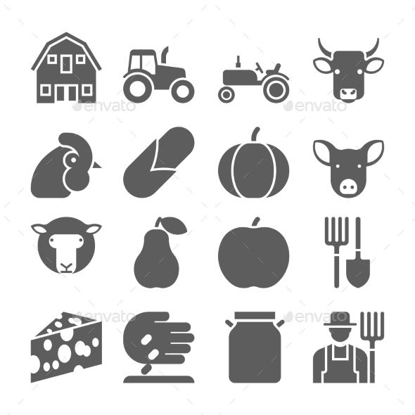 590x590 Agriculture And Farming Icons