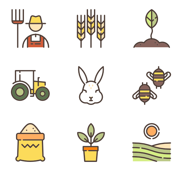 600x564 Agriculture Icons
