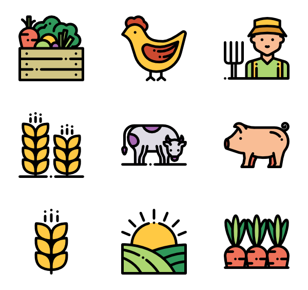 600x564 Agriculture Icon Packs