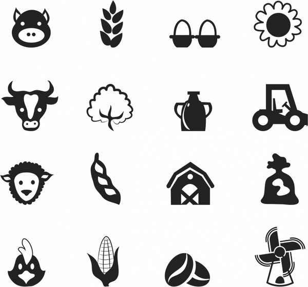 600x560 Soulico Agriculture Icons Free Vector In Adobe Illustrator