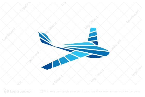 600x400 Exclusive Logo Unique Airplane Logo Airplane
