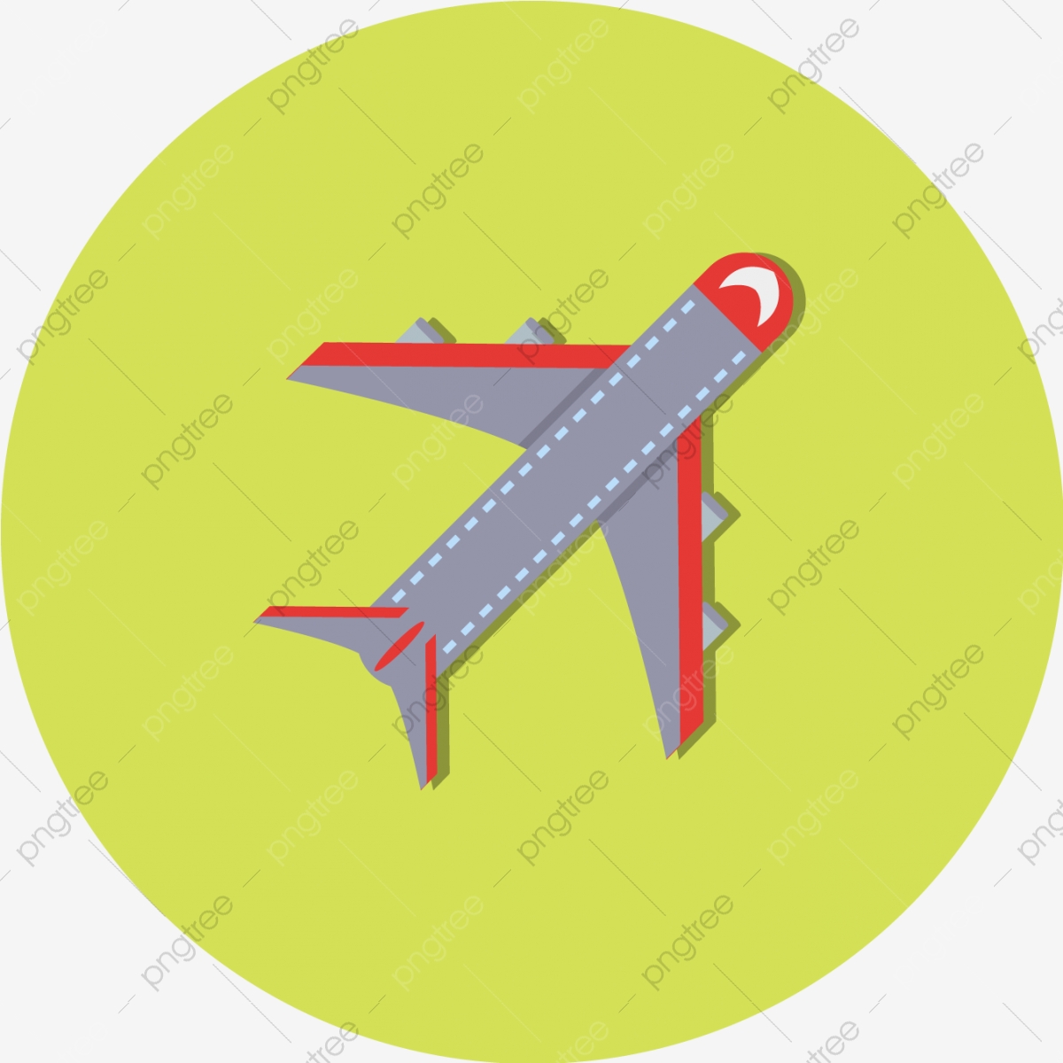 1200x1200 Vector Airplane Icon, Airplane, Fly, Travel Png And Vector