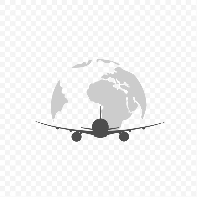 800x800 Airplane Aircraft Logo Icon Png, Airplane, Air