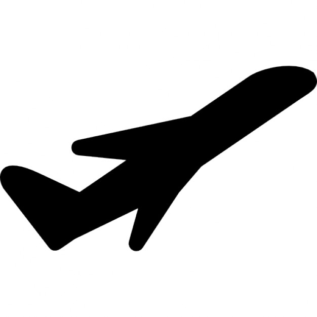 626x626 Airplane Icon Text
