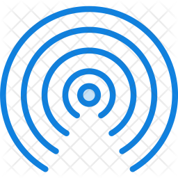 256x256 Airdrop Icon Of Colored Outline Style