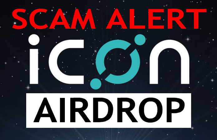 696x449 Scam Alert Fake Icon Airdropgtgtgt Iconfoundation Ioairdrop Fake