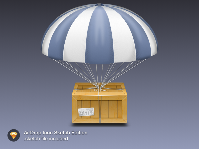 800x600 Airdrop Icon