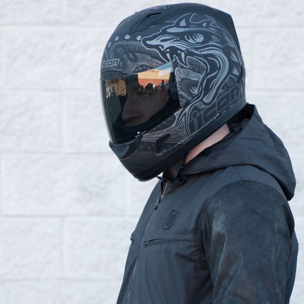 1000x1000 Icon Alliance Black Oro Boros Helmet Motorcycle Helmets Icon