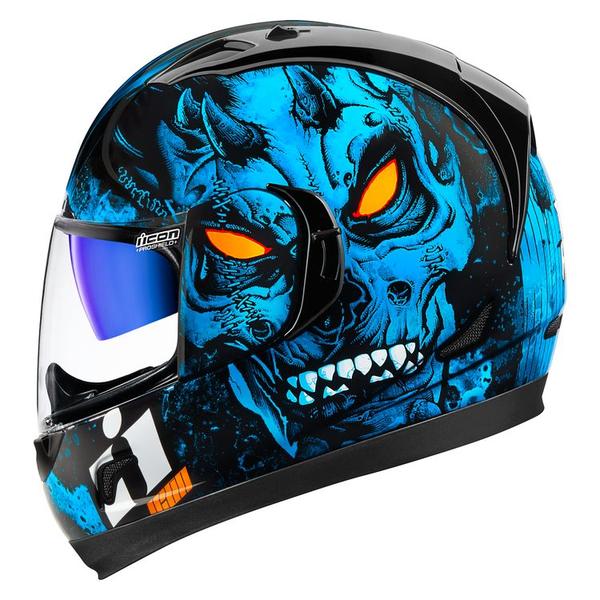 600x600 Icon Alliance Gt Horror Helmet Blue Deucemoto