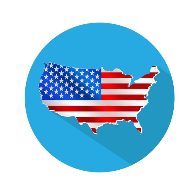 640x640 Usa Map Icon, America, American, Art Png And Vector For Free Download
