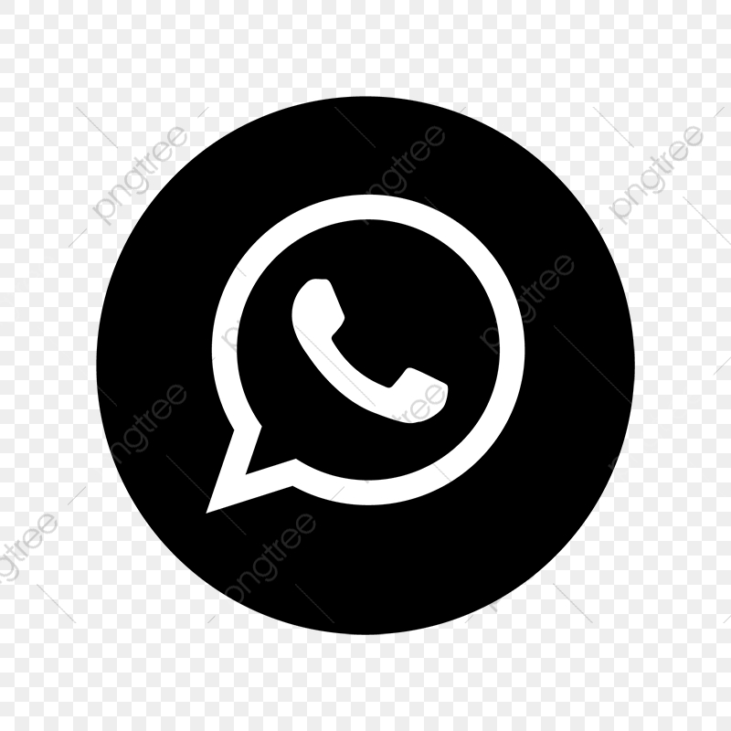 800x800 Whatsapp Black White Icon Whatsapp Logo, Whatsapp, Whats, App