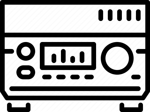 512x384 Amplifier, Audio, Audio Receiver, Hi Fi, Home Theater, Receiver Icon