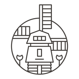 256x256 Amsterdam Icon Of Line Style