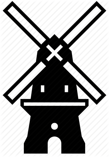356x512 Amsterdam, De Gooyer, Holland, Landmark, Netherlands, Windmill Icon