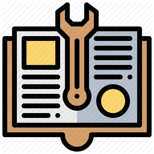 512x512 Book, Car, Manual, Repair, Service, Tool Icon