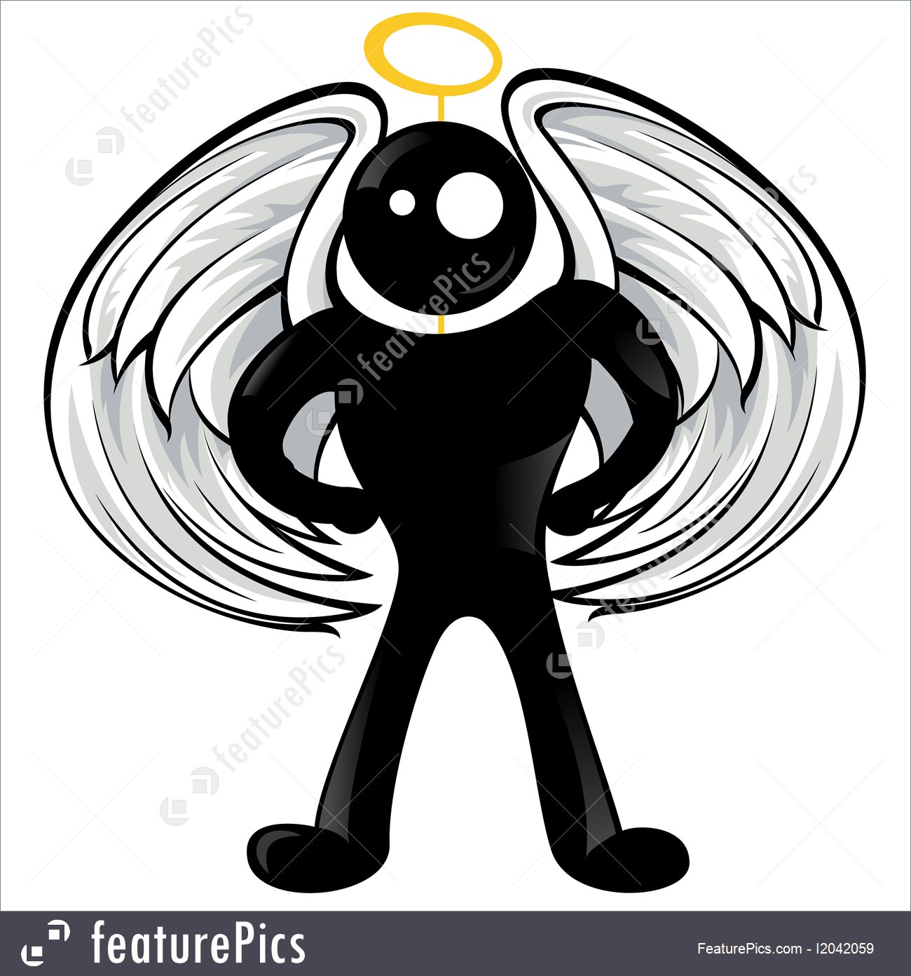 1300x1392 Science Fiction And Fantasy Black Man Icon