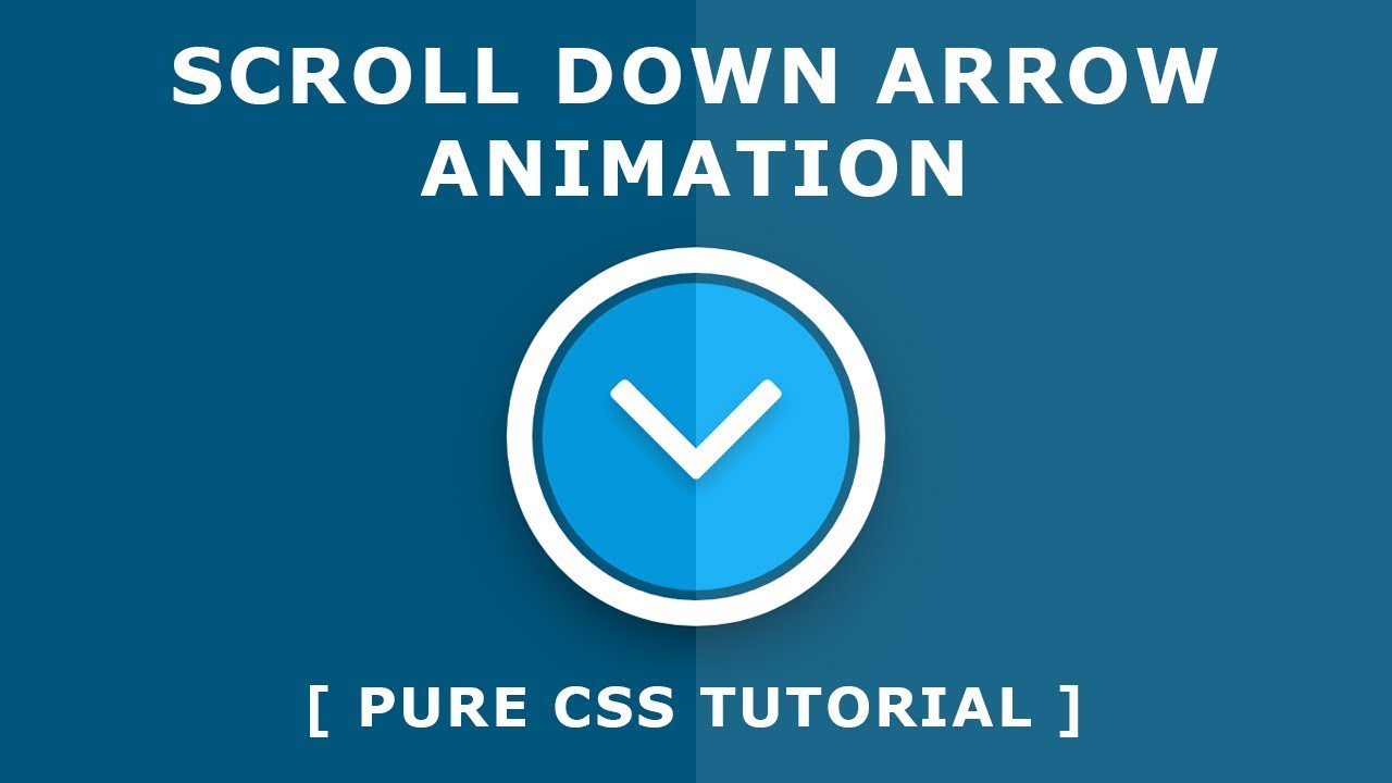 1280x720 Css Scroll Down Arrow Animation