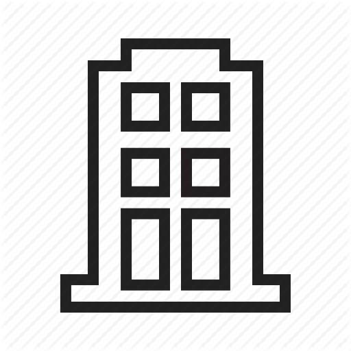 512x512 Apartment, Apartments, Block, Building, Flats, Home, Residential Icon