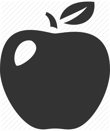 432x512 Apple, Education, Fruit, Leaf, Metaphor, Study Icon