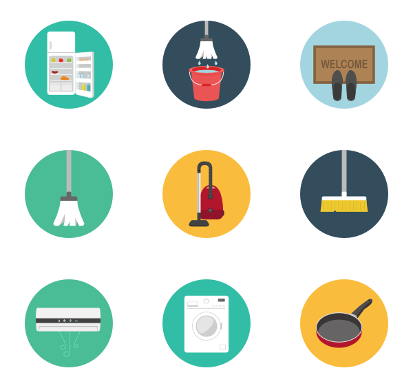 600x564 Appliance Icon Packs