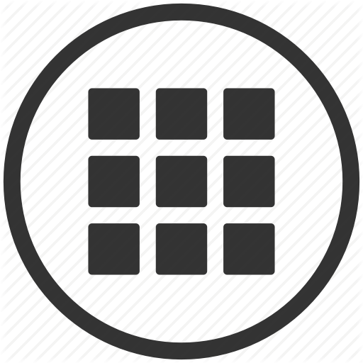 512x512 Apps, Grid, Interface, Menu, Tile Icon