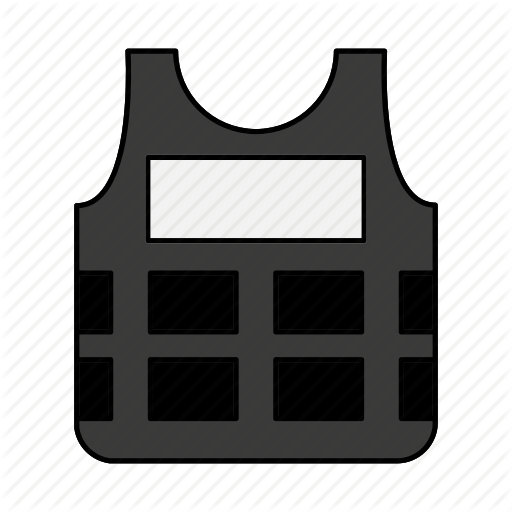512x512 Armor, Bullet Proof, Kevlar, Protection, Vest Icon