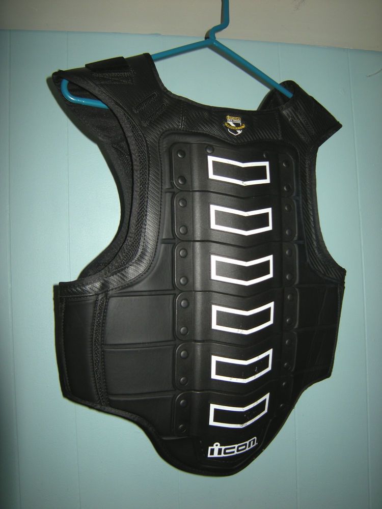 750x1000 Details About Icon Field Armor Black Vest, Size Regular