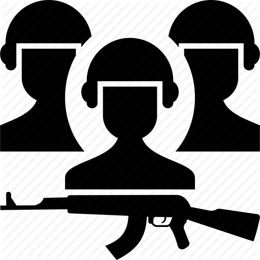 512x512 Army, Military, Serviceman, Soldier, Soldiers, Troops, Warrior Icon