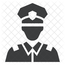 256x256 Army Icon Of Glyph Style