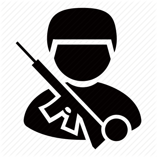 512x512 Army, Military, Militia, Security, Soldier Icon