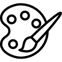 128x128 Art Icons, Free In Format