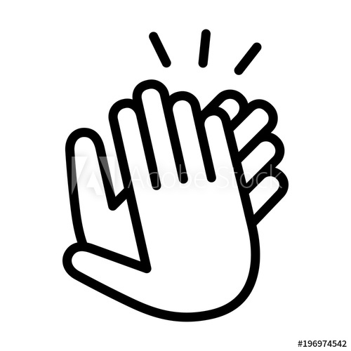 500x500 Hands Clapping, Applauding Or Ovation Applause Gesture Making