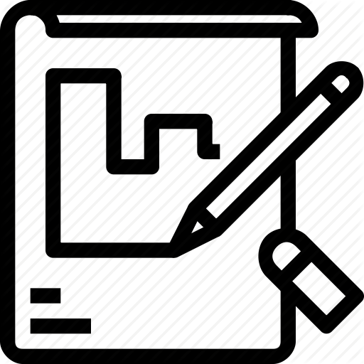 512x512 Art, Drawing, Pencil, Plan, Planning, School, Sketch Icon