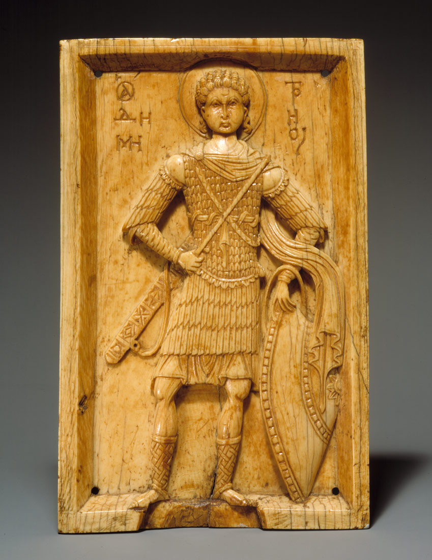 849x1100 Icon With Saint Demetrios Work Of Art Heilbrunn Timeline