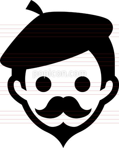 400x497 Vector Artist Icon