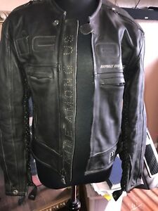 225x300 Icon Motorhead Motorcycle Jacket Black Leather Asphalt