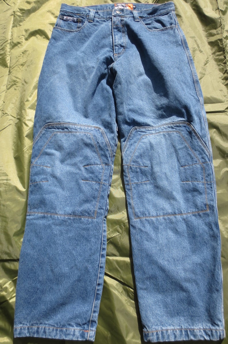 794x1195 Icon Barrier Pant Padded Lined Insulated Denim Motorcycle Etsy