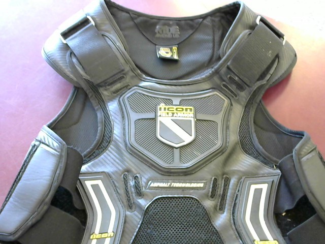 640x480 Icon Field Armor Asphalt Technologies Motorcycle Vest Regular Very