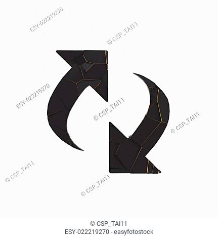 431x470 Red Broken Arrow Icon Stock Photos And Images Age Fotostock