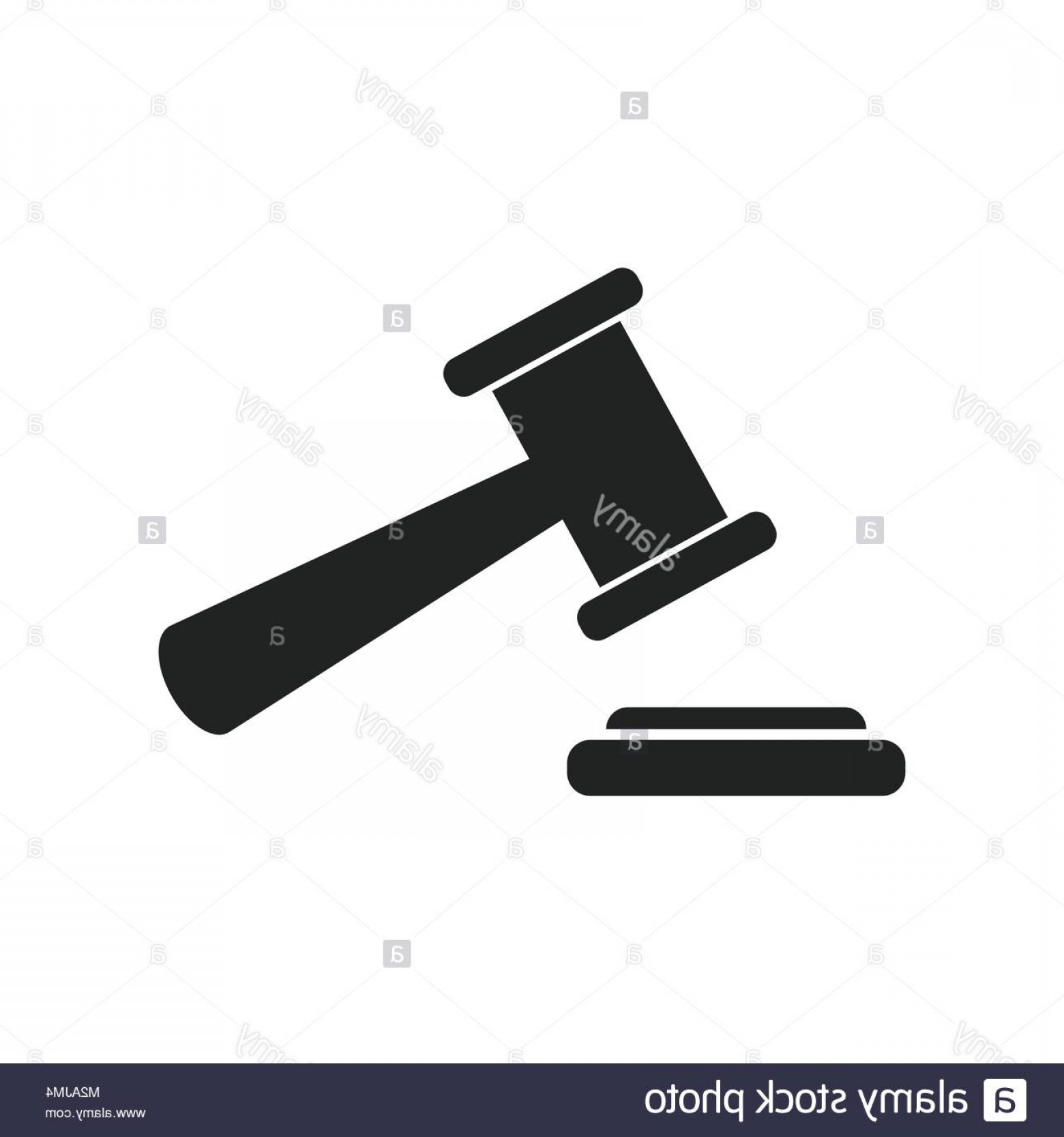 1560x1668 Stock Photo Auction Hammer Vector Icon Court Tribunal Flat Icon