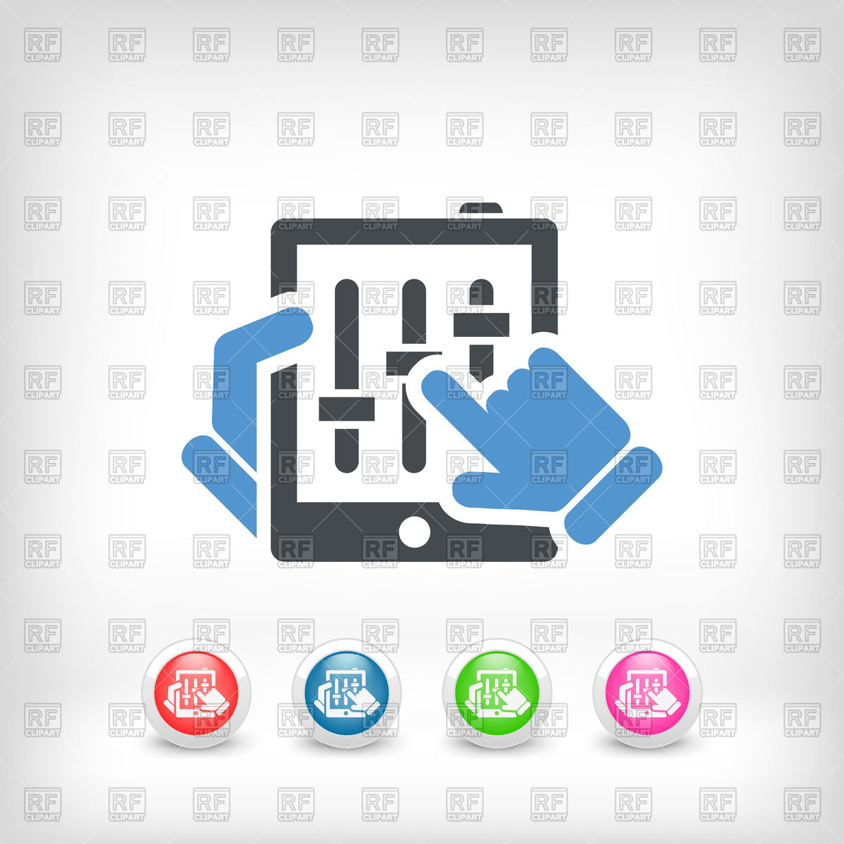 1200x1200 Touchscreen Mixer Audio