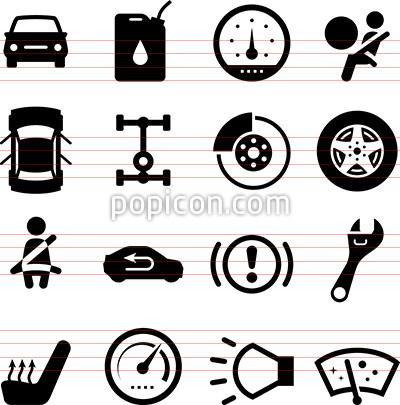 400x405 Black Series Vector Icons