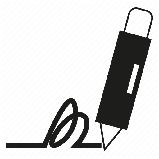 512x512 Autograph, Pen, Signature, Writing Icon